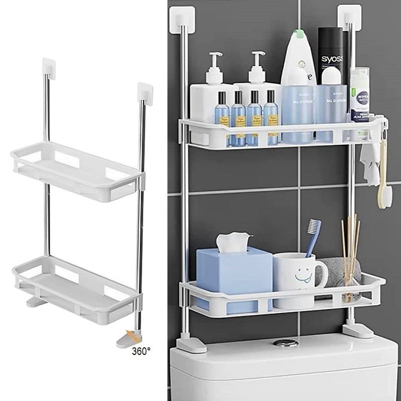 Over-Toilet Bathroom Rack