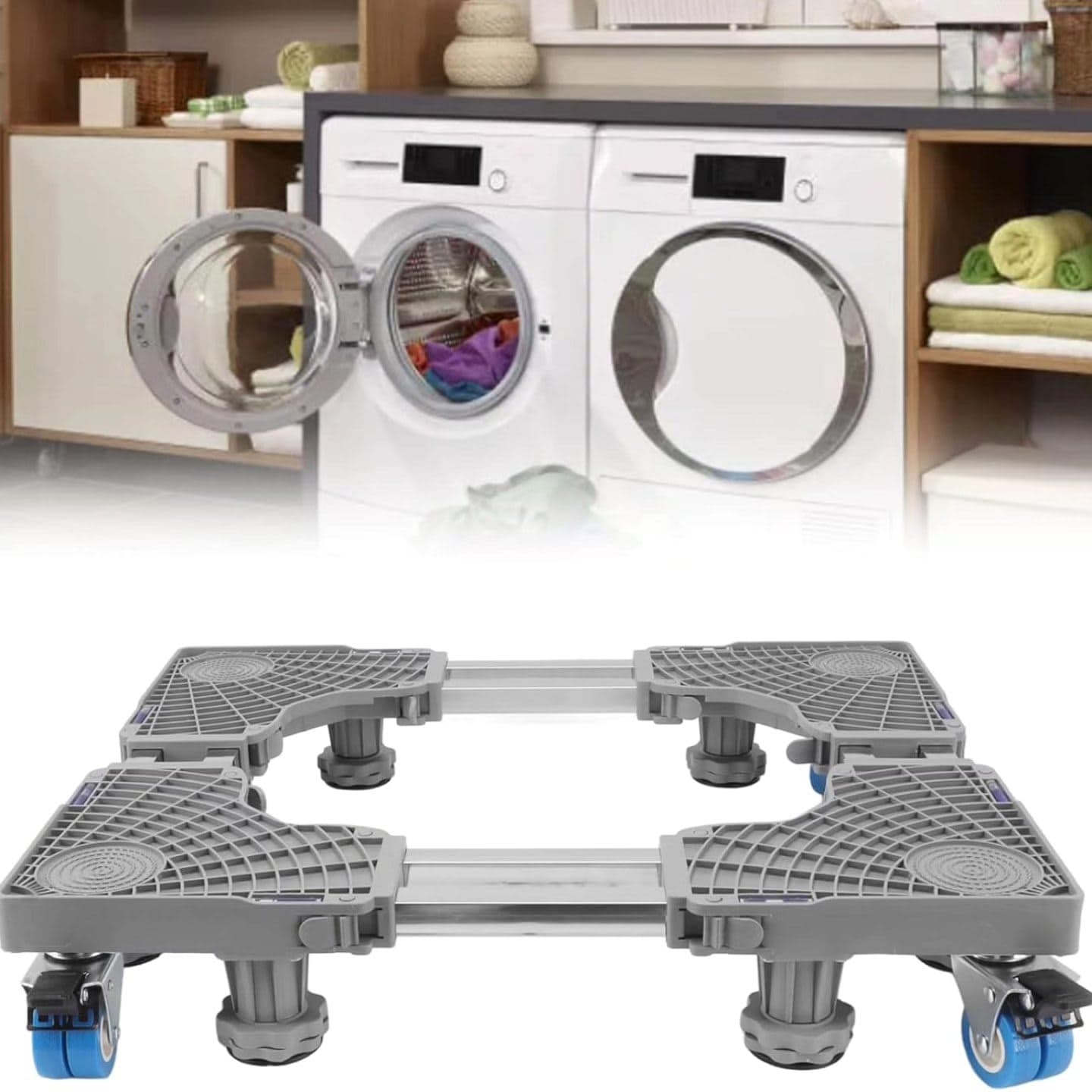 Multifunctional Movable Base Stand